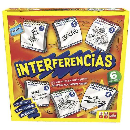 JUEGO INTERFERENCIAS 6 JUGADORES . LLORARAS DE RISA! image 1