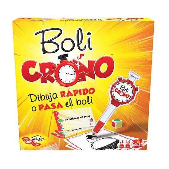 JUEGO BOLI CRONO DIBUJA RAPIDO O PASA EL BOLI 26,7X26,7X7CM image 0