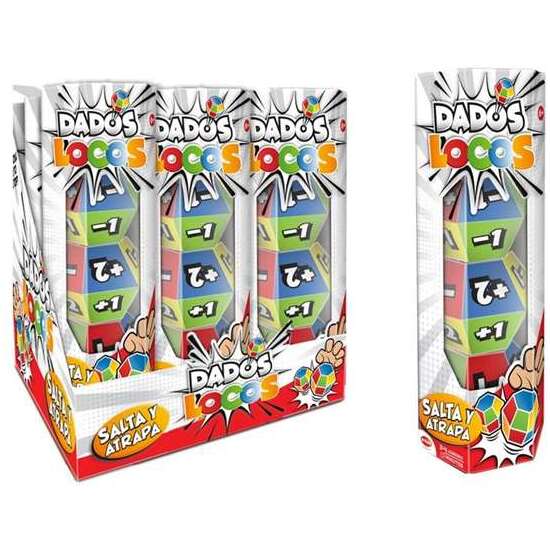 JUEGO DADOS LOCOS EN TUBO. 4 FORMAS DE JUEGO.HAZ VOLAR TUS DADOS Y SÉ RÁPIDO PARA GANAR. image 3