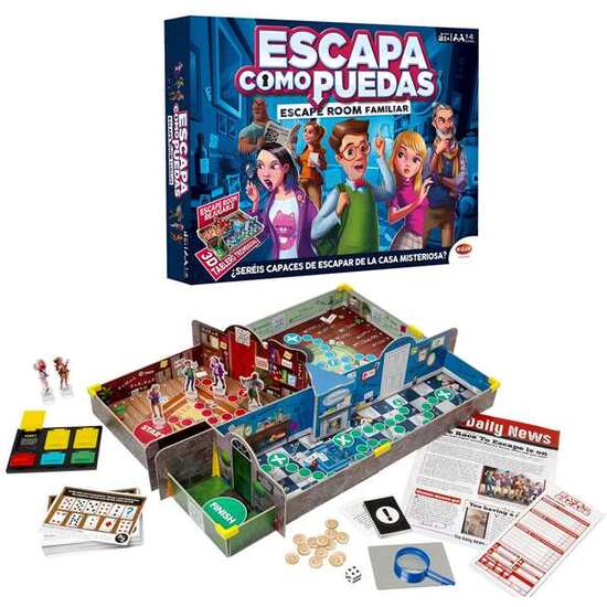 JUEGO ESCAPA COMO PUEDAS. ¿SERÉIS CAPACES DE ESCAPAR DE LA CASA MISTERIOSA? image 0