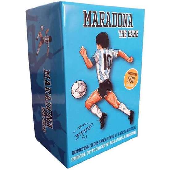 JUEGO DE MARADONA, JUEGO DE PREGUNTAS DE UNA DE LAS LEYENDAS DEL FÚTBOL MUNDIAL image 0