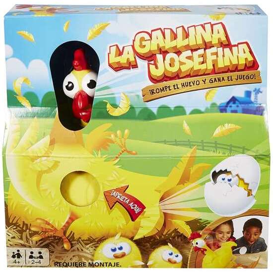 JUEGO LA GALLINA JOSEFINA PULSA EL PECHO Y CACAREA image 0