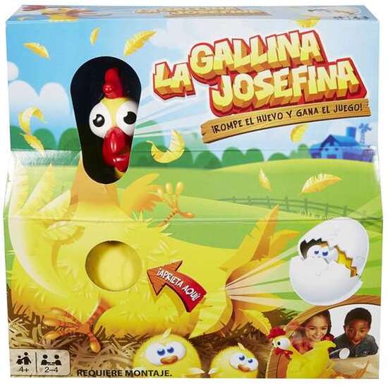 JUEGO LA GALLINA JOSEFINA PULSA EL PECHO Y CACAREA image 5