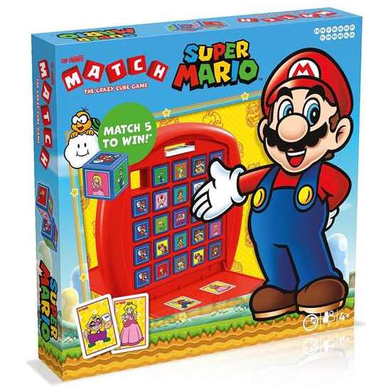 JUEGO TOP TRUMPS MATCH SUPER MARIO BROS ¡CONSIGUE 5 PERSONAJES EN RAYA! image 1