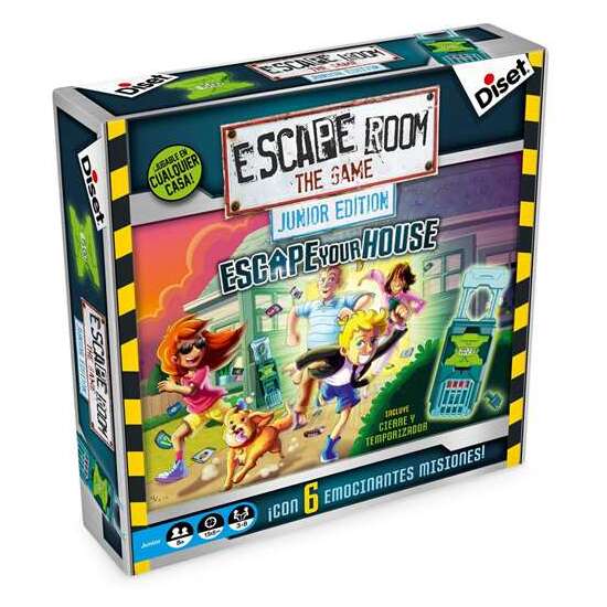 JUEGO ESCAPE ROOM JUNIOR ¡TRABAJA EN EQUIPO Y RESUELVE LOS ENIGMAS! image 0