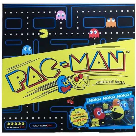 JUEGO DE MESA PAC-MAN. ENGULLE BOLITAS DE ENERGIA Y COMETE A LOS FANTASMAS. image 0