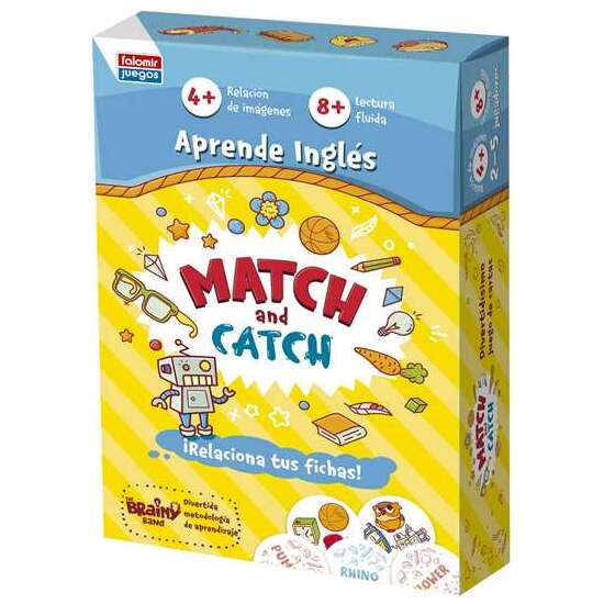 JUEGO MATCH AND CATCH. MEJORA LA LECTURA EN INGLÉS image 0