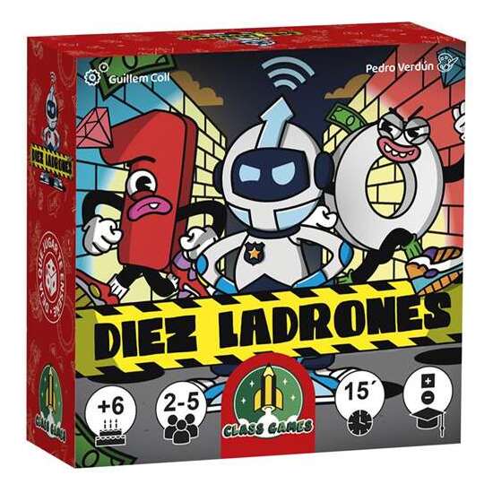 JUEGO DIEZ LADRONES ¿SERÁS CAPAZ DE ATRAPAR AL LADRÓN? image 0
