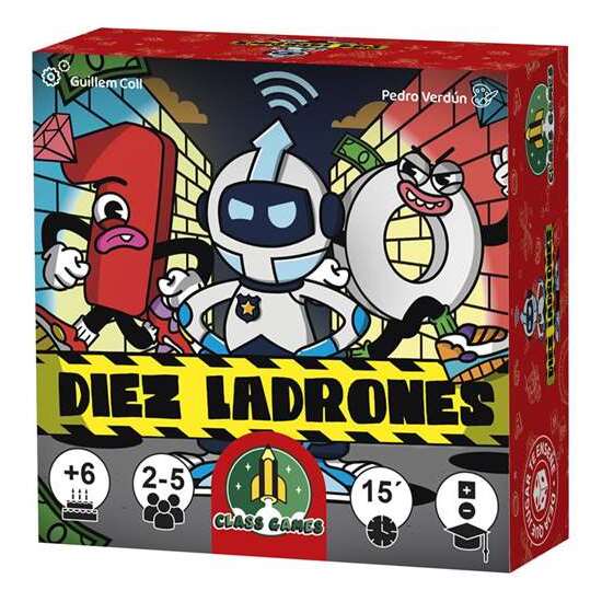 JUEGO DIEZ LADRONES ¿SERÁS CAPAZ DE ATRAPAR AL LADRÓN? image 1