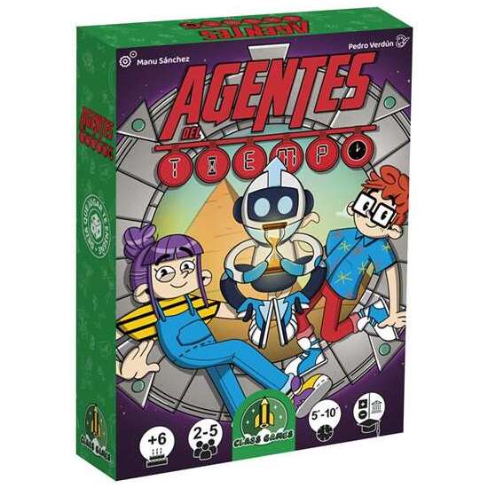 JUEGO AGENTES DEL TIEMPO ¡DIVERTIDO JUEGO DE CARTAS! image 1