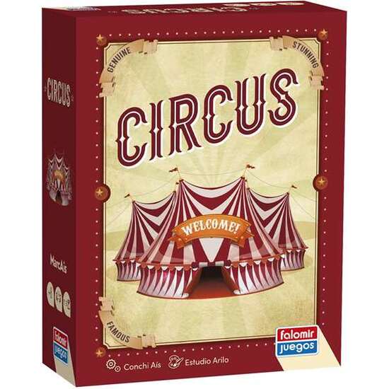 JUEGO CIRCUS, JUEGO DE ESTRATEGIA, MEMORIA Y UN POCO DE AZAR image 0