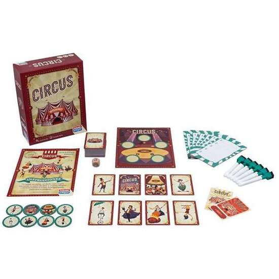 JUEGO CIRCUS, JUEGO DE ESTRATEGIA, MEMORIA Y UN POCO DE AZAR image 1