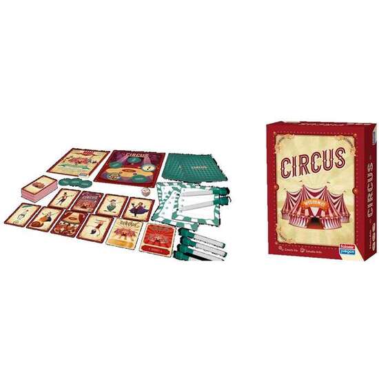 JUEGO CIRCUS, JUEGO DE ESTRATEGIA, MEMORIA Y UN POCO DE AZAR image 3