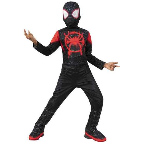 DISFRAZ INFANTIL SPIDEY MILES MORALES CLASSIC TALLA L (7-8 AÑOS) 122-128CM image 0