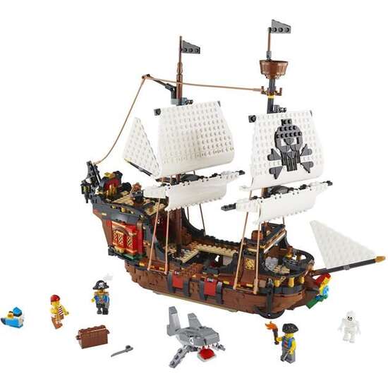 JUEGO DE CONSTRUCCION GALEON TABERNA PIRATA LEGO CREATOR image 1