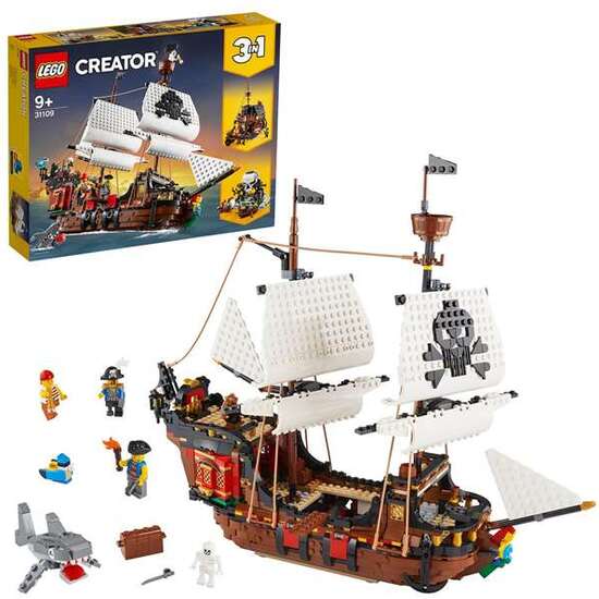 JUEGO DE CONSTRUCCION GALEON TABERNA PIRATA LEGO CREATOR image 2