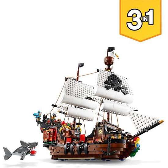 JUEGO DE CONSTRUCCION GALEON TABERNA PIRATA LEGO CREATOR image 3