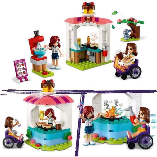 JUEGO DE CONSTRUCCION PUESTO DE TORTITAS LEGO FRIENDS image 4