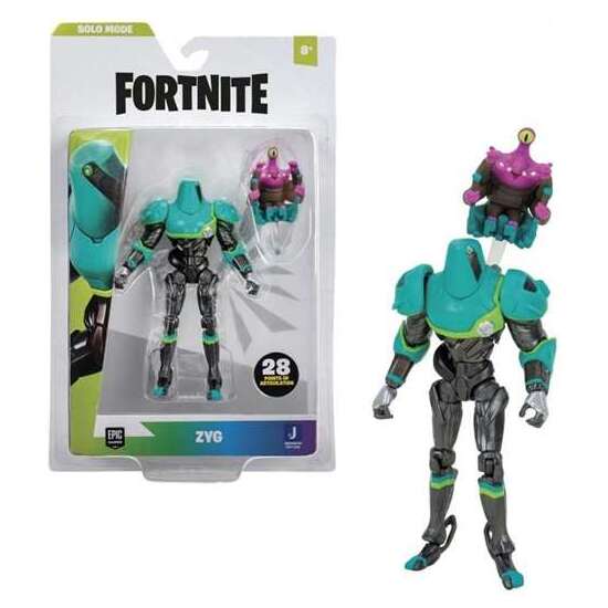 FIGURA FORTNITE ZYG CON 25 PUNTOS DE ARTICULACIÓN 10 CM image 1