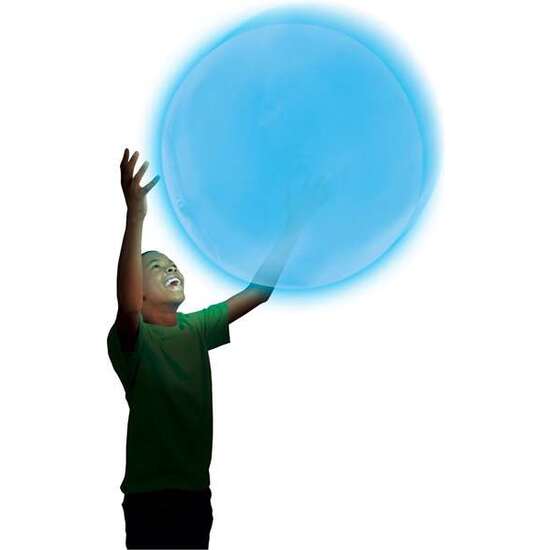 BURBUJA SUPER WUBBLE BRILLA EN LA OSCURIDAD .RESISTENTE Y NO NECESITA HINCHADOR.75 CM image 4