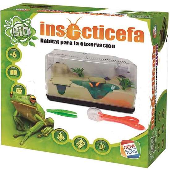 JUEGO INSECTICEFA PLUS, COMPLETO HÁBITAT PARA OBSERVAR A LOS INSECTOS EN SU ENTORNO NATURAL image 0