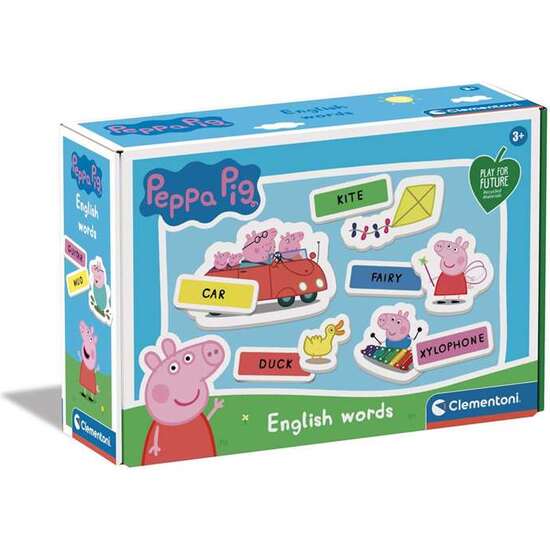 JUEGO APRENDO INGLÉS CON PEPPA PIG ¡CON DIFERENTES MODOS DE JUEGO! 24X16X7 CM image 2