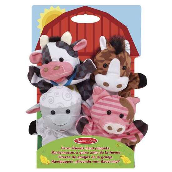 PELUCHE MARIONETA AMIGOS DE LA GRANJA MELISSA & DOUG SET 4 PIEZAS - MODELOS SURTIDOS image 2