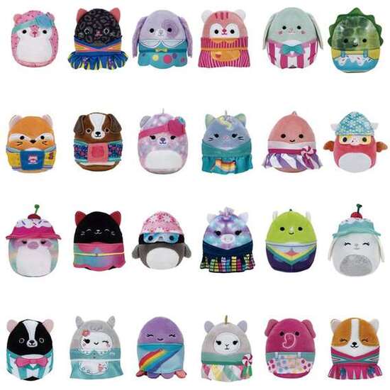 HUEVO SORPRESA SQUISHVILLE ¡24 MOD. DIFERENTES DE PELUCHES SQUISHMALLOWS 5 CM! EXP. 12 PIEZAS image 2