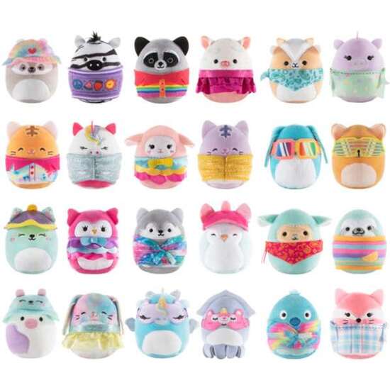 HUEVO SORPRESA SQUISHVILLE ¡24 MOD. DIFERENTES DE PELUCHES SQUISHMALLOWS 5 CM! EXP. 12 PIEZAS image 4