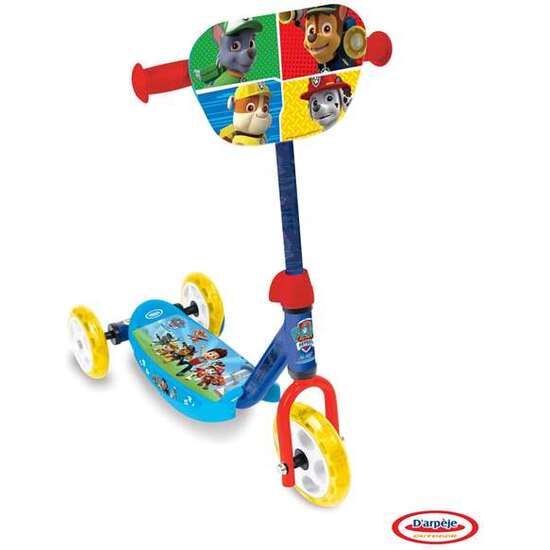 PATINETE 3 RUEDAS PAW PATROL MANILLAR AJUSTABLE DE 59 A 64 CM image 0