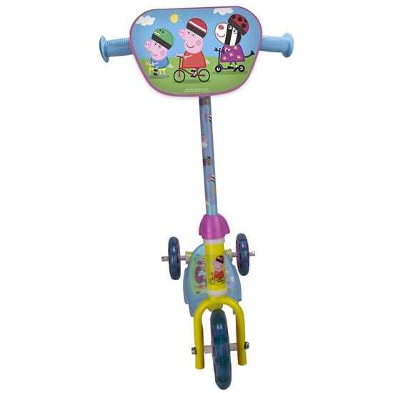 PATINETE 3 RUEDAS PEPPA PIG MANILLAR AJUSTABLE DE 59 A 64 CM image 0