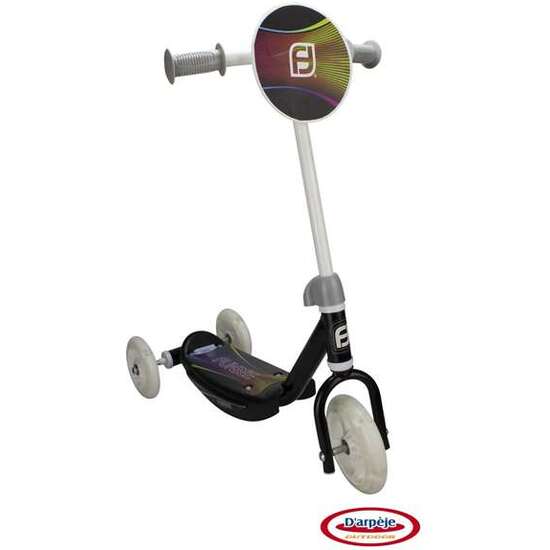 PATINETE 3 RUEDAS FUNBEE CON LUZ LED MANILLAR AJUSTABLE DE 59 A 64 CM image 1