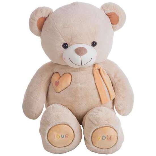 PELUCHE OSO VALENTIN BEIG140 CM image 0