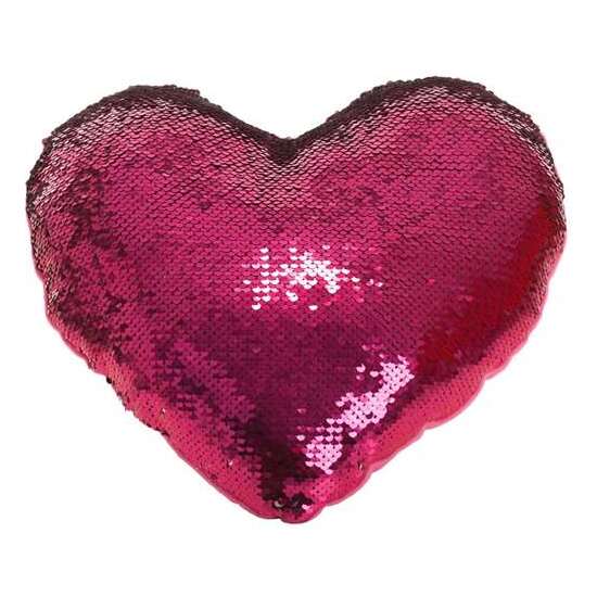 PELUCHE COJIN CORAZON LENTEJUELAS 30 CM image 4