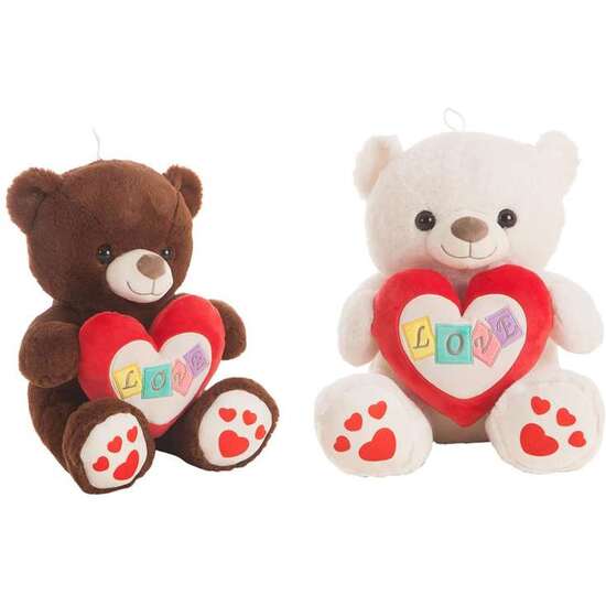 PELUCHE OSO CUADRI LOVE 65CM. - MODELOS SURTIDOS image 0
