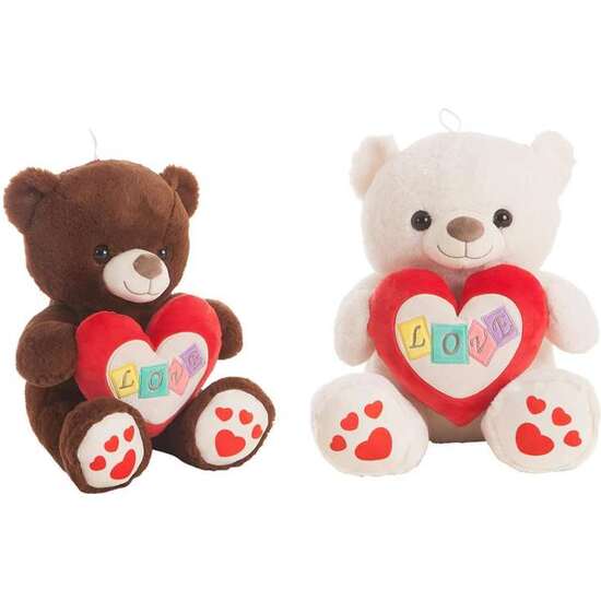 PELUCHE OSO CUADRI LOVE 65CM. - MODELOS SURTIDOS image 1