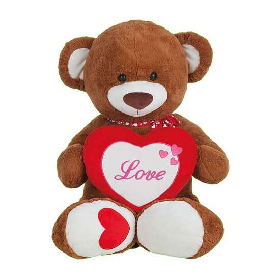 PELUCHE OSO RIT LOVE 85 CM image 0