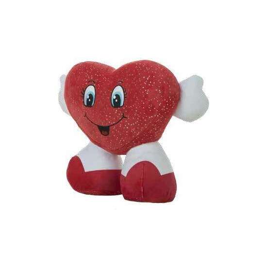 PELUCHE CORAZÓN ZAPATÓN 26 CM image 1