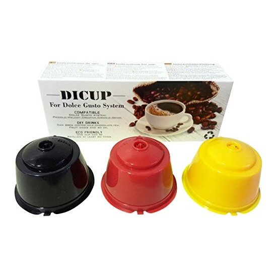 DICUP - CÁPSULAS RECARGABLES COMPATIBLES DOLCE GUSTO image 0