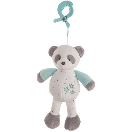 PINZA BABY PANDA AGUA MARINA SONAJERO 25CM image 0