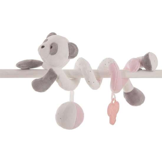 ESPIRAL BABY PANDA ROSA 25CM image 1