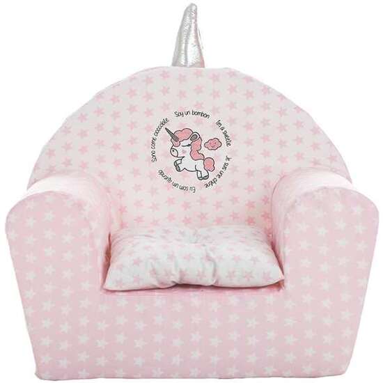 SILLÓN UNICORNIO 44X34X53 CM. image 0