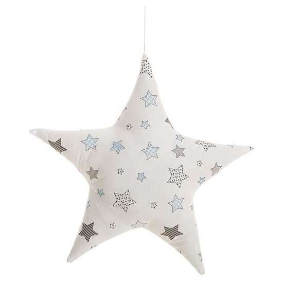 COJÍN/PARACHOQUES CUNA ESTRELLA MULTIESTRELLAS 51 X51 CM image 0