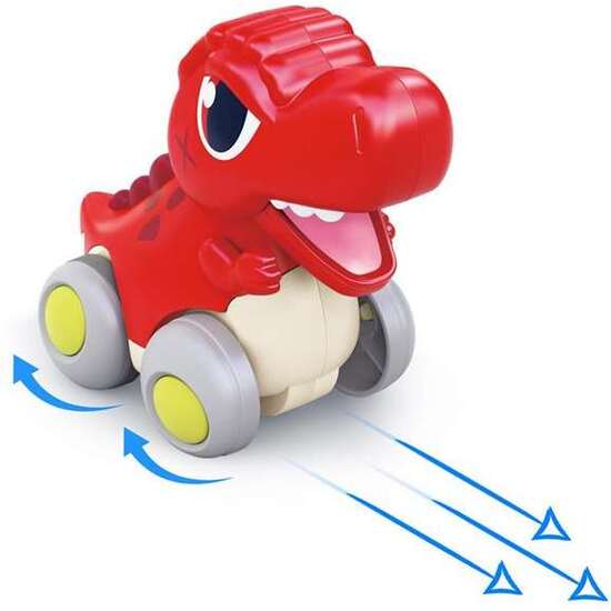 DINOSAURIO ROJO FRICCION-CAJA 13X12X13 CM image 1