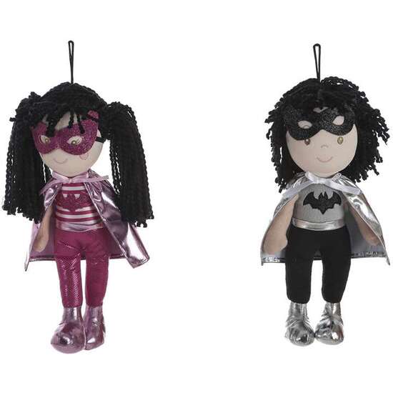 MUÑECA SUPER GIRLS 32 CM CON PELO DE LANA 4 MOD. SDOS. - MODELOS SURTIDOS image 1