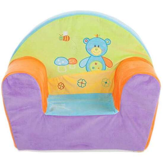 SILLON INFANTIL BORDADO OSO 44X34X53 CM image 0