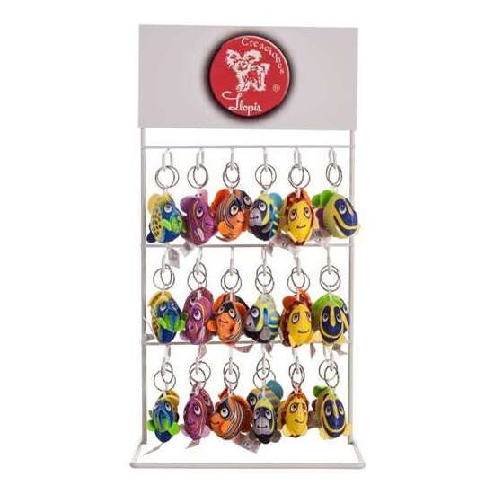 LLAVEROS PECES 7,5 CM 4 COL.SURT. image 0