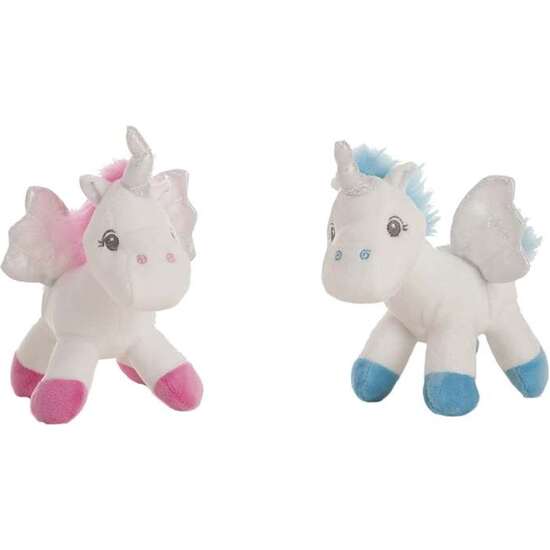 UNICORNIO 20 CM 2 COL. ROSA/AZUL image 0