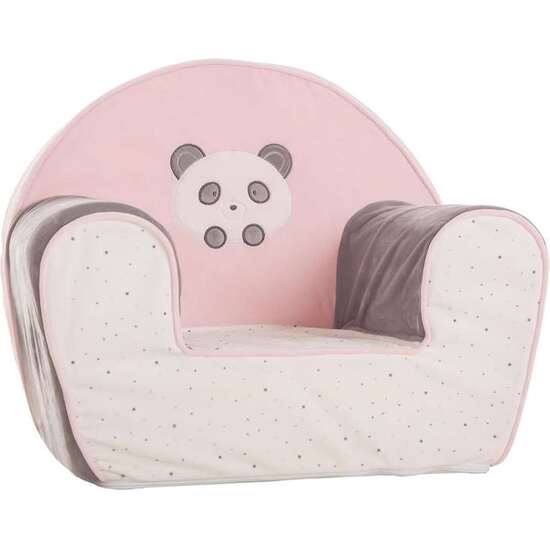 SILLON OSO PANDA ROSA 44X34X53 CM image 0