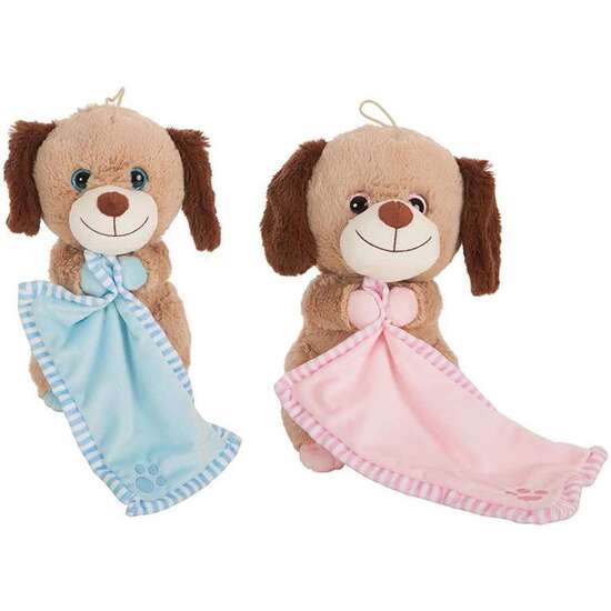 CONEJITA ROSA Y PERRITO AZUL 30 CM DOU-DOU image 1